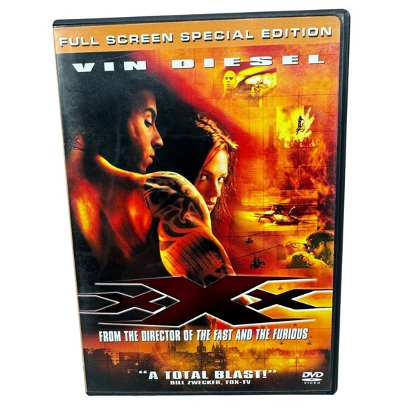 triple x DVD Vin Diesel Action Columbia pictures 124 minutes rated PG 13 English - Picture 1 of 3